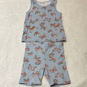 Garanimals Blue and Red Butterfly Set